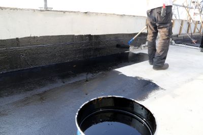 Flat Roof Waterproofing detail